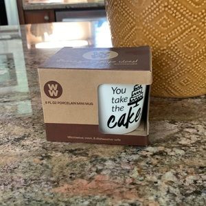 NIB WW 8 fl. Oz. Mini Mug Cake Cup